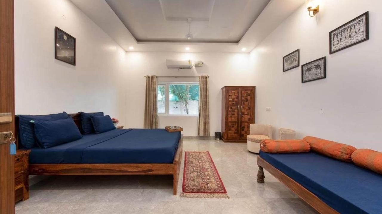 The Singh Farm Cosy Private Pool Farm Villa Gurgaon Extérieur photo